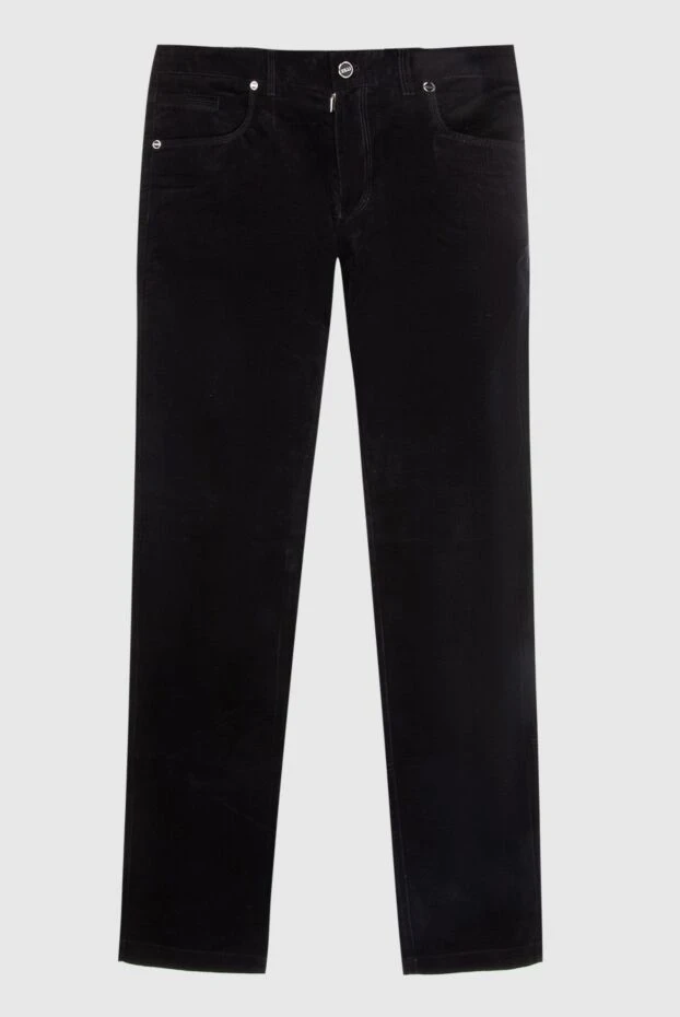 Zilli мужские джинсы из хлопка и кашемира черные мужские купить с ценами и фото 167299 - фото 1