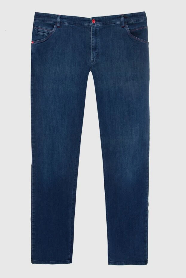 Zilli мужские джинсы из хлопка синие мужские купить с ценами и фото 167308 - фото 1