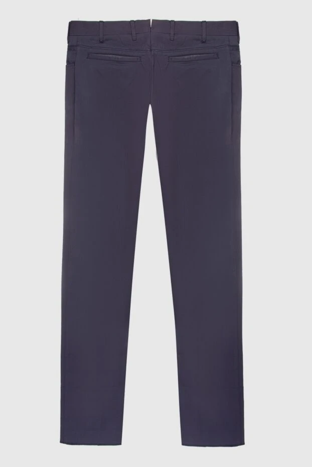 Zilli мужские брюки из хлопка серые мужские купить с ценами и фото 167315 - фото 2