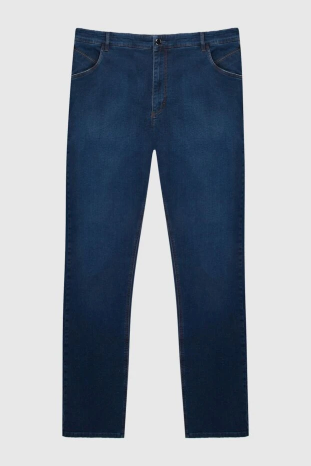 Zilli мужские джинсы из хлопка синие мужские купить с ценами и фото 167320 - фото 1