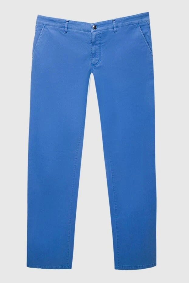 Zilli мужские джинсы из хлопка синие мужские купить с ценами и фото 167321 - фото 1