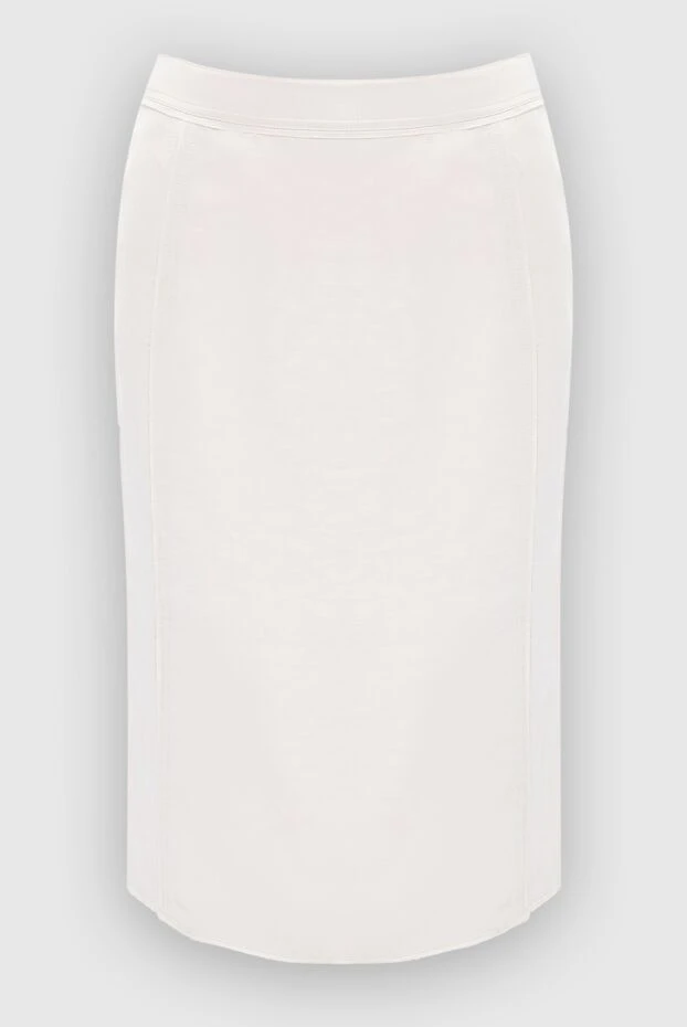 Tom Ford женские юбка из вискозы и льна белая женская купить с ценами и фото 167326 - фото 1