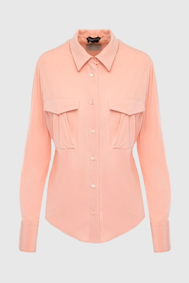 Tom Ford woman pink viscose and polyamide blouse for women buy with prices and photos 167345 - photo 1
