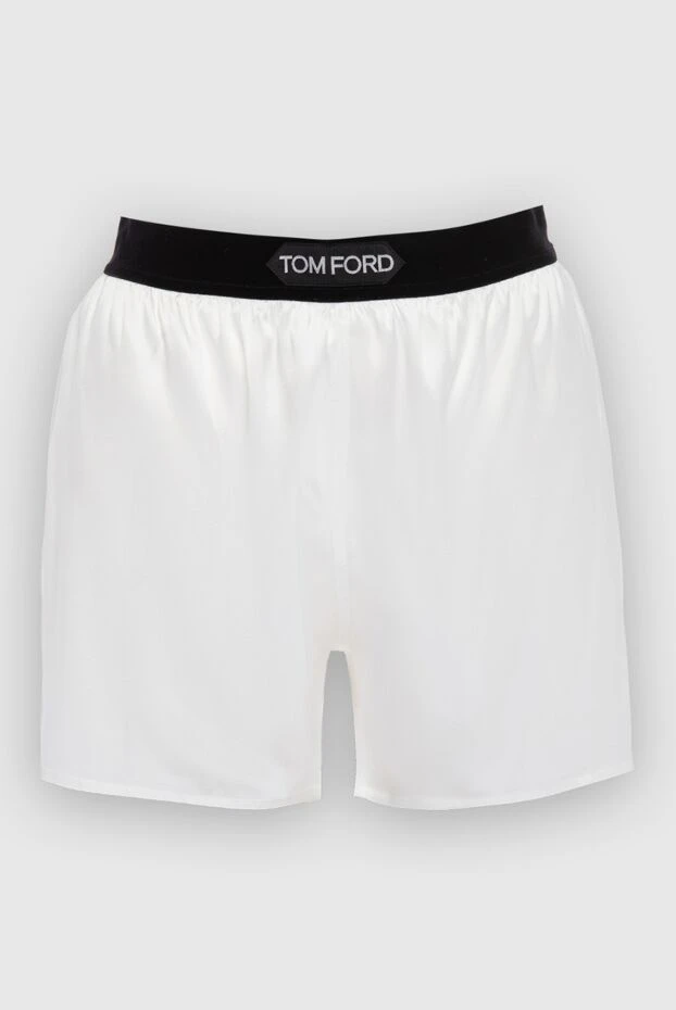 Tom Ford женские шорты из шелка белые женские купить с ценами и фото 167365 - фото 1