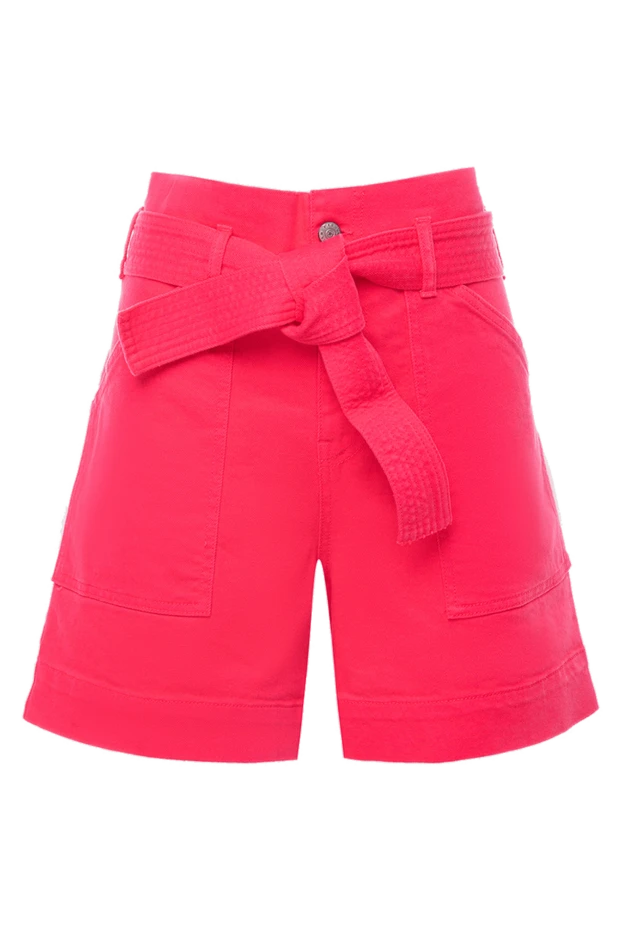 P.A.R.O.S.H. woman pink cotton shorts for women 167388 - photo 1