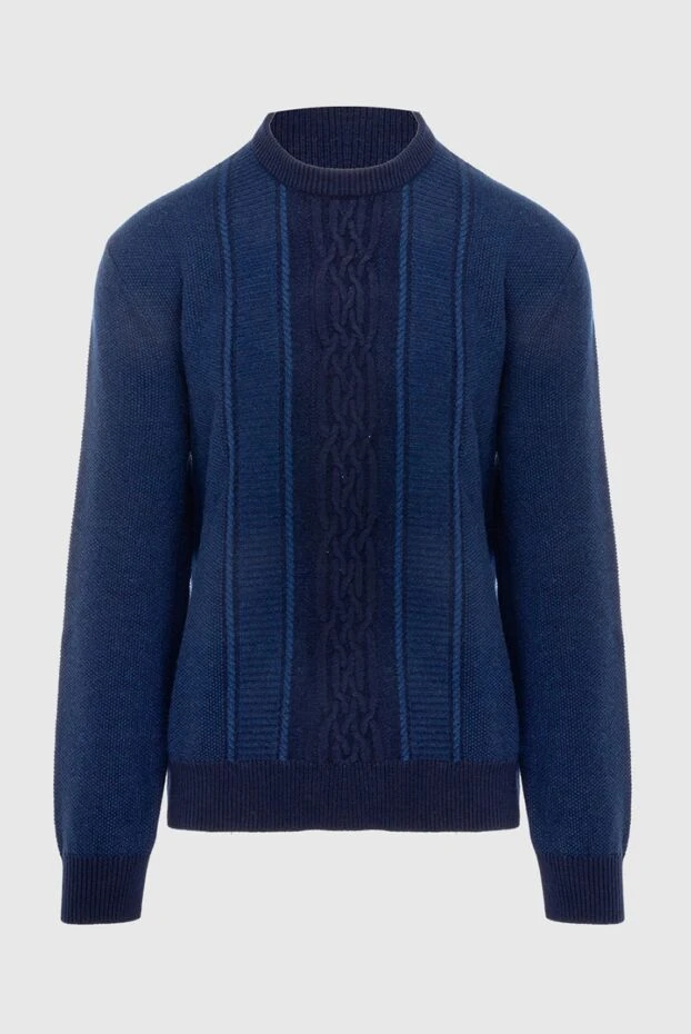 Zilli man cashmere jumper blue for men buy with prices and photos 167393 - photo 1