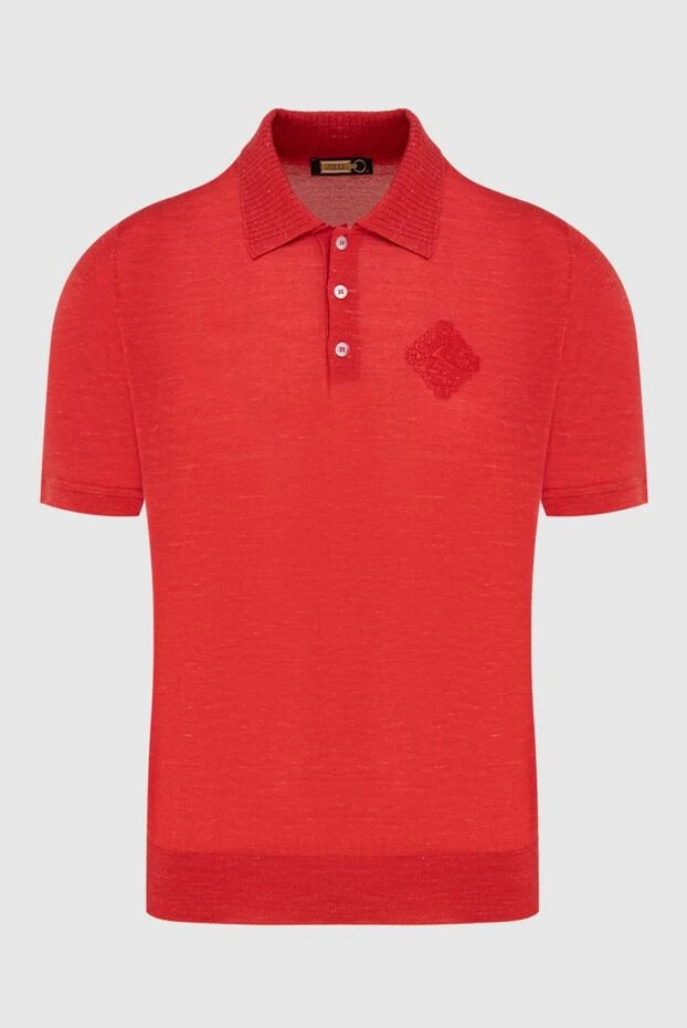 Zilli man cashmere, silk and cotton polo red for men buy with prices and photos 167396 - photo 1