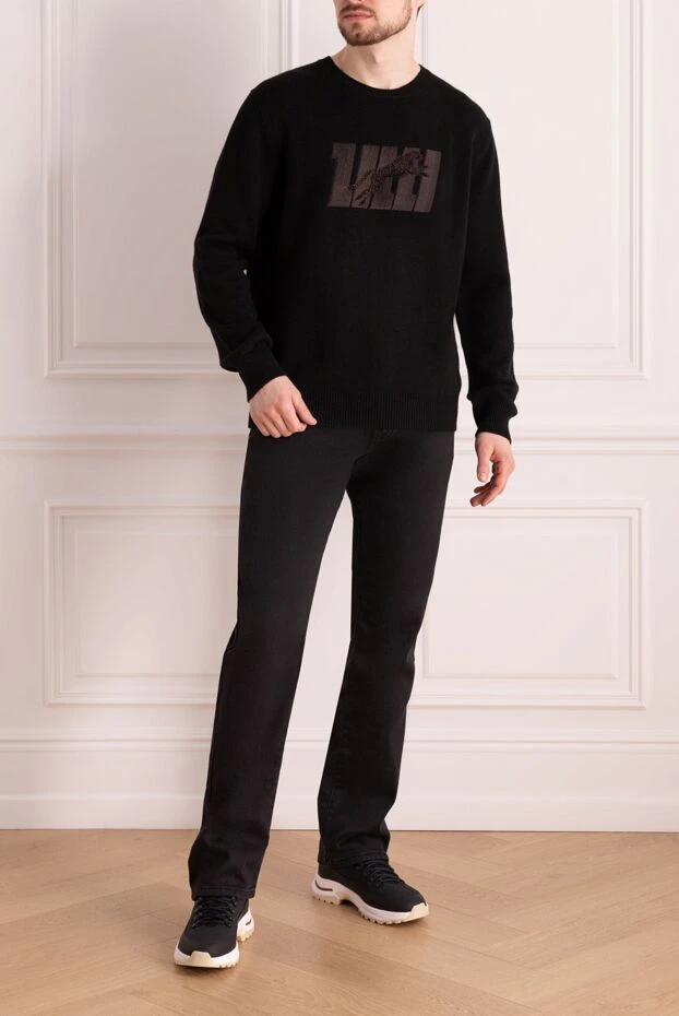 Zilli man cashmere jumper black for men buy with prices and photos 167399 - photo 2