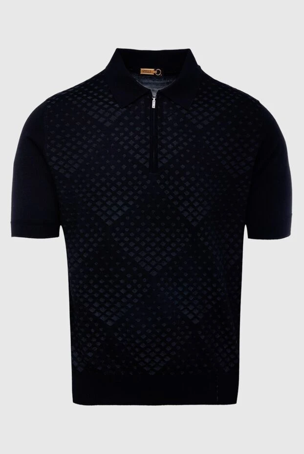 Zilli man cotton and silk polo black for men buy with prices and photos 167400 - photo 1
