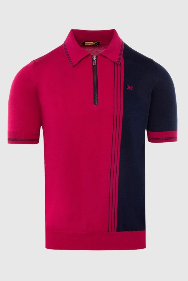 Zilli man cotton and silk polo red for men buy with prices and photos 167419 - photo 1