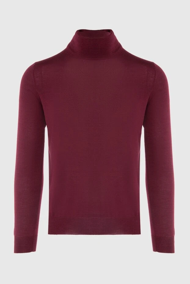 Zilli man golf men's cashmere and silk burgundy buy with prices and photos 167430 - photo 1