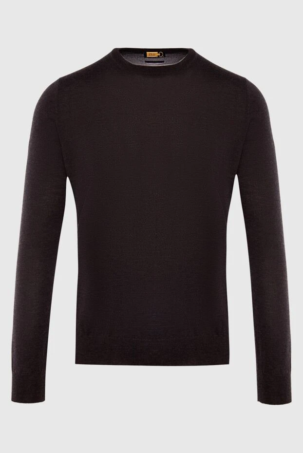 Zilli man cashmere and silk jumper black for men 167477 - photo 1