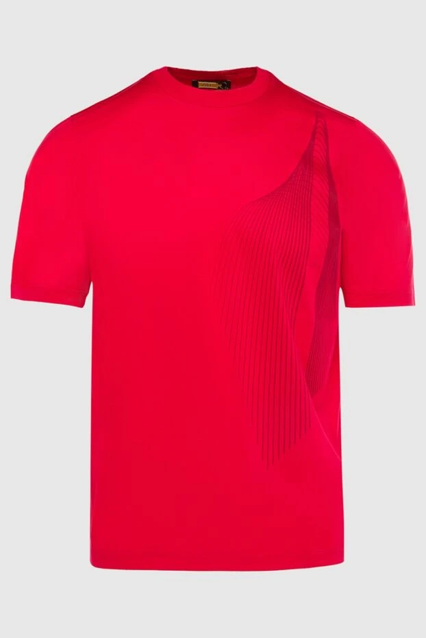 Zilli man red cotton t-shirt for men 167485 - photo 1