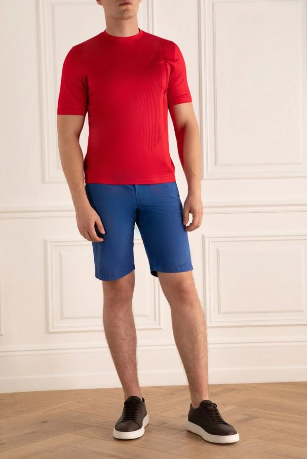 Zilli man red cotton t-shirt for men buy with prices and photos 167485 - photo 2