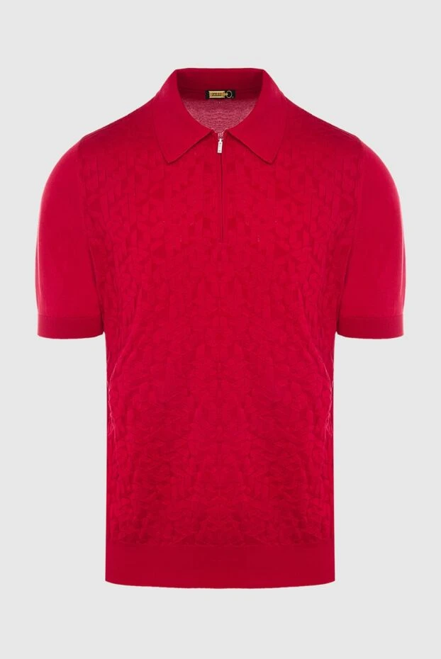 Zilli man cotton and silk polo red for men buy with prices and photos 167522 - photo 1