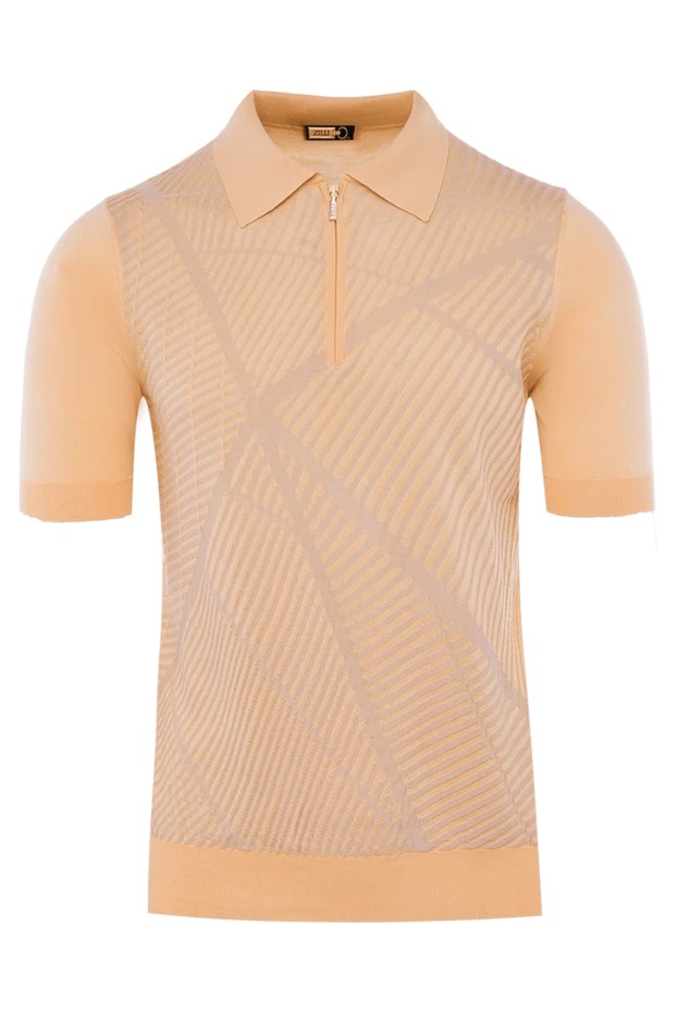 Zilli man cotton and silk polo orange for men buy with prices and photos 167565 - photo 1