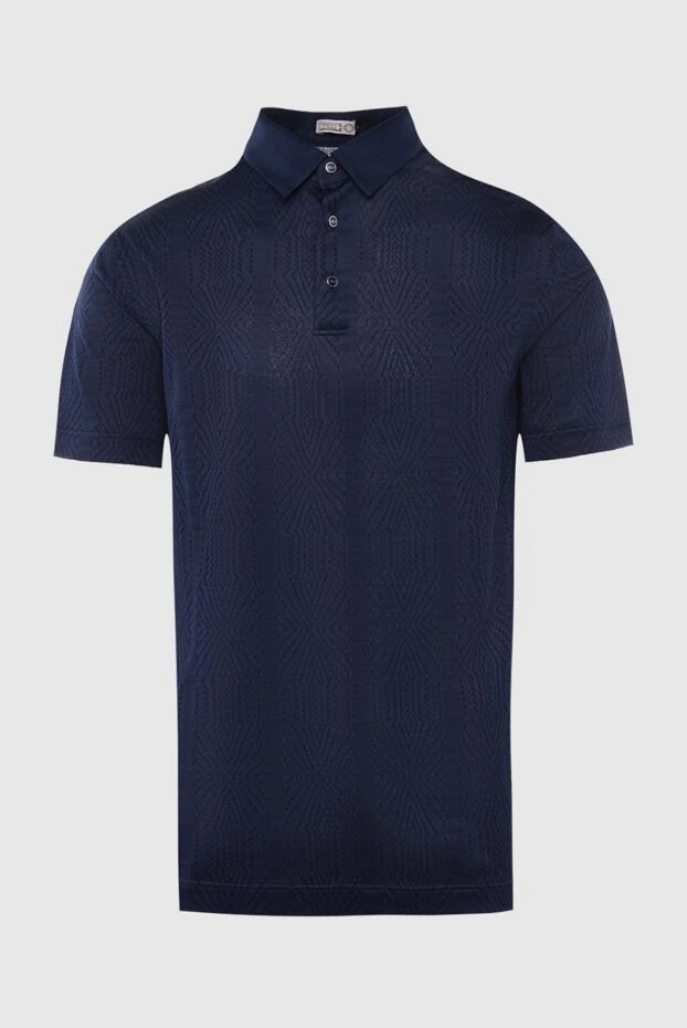 Zilli man cotton polo blue for men 167686 - photo 1