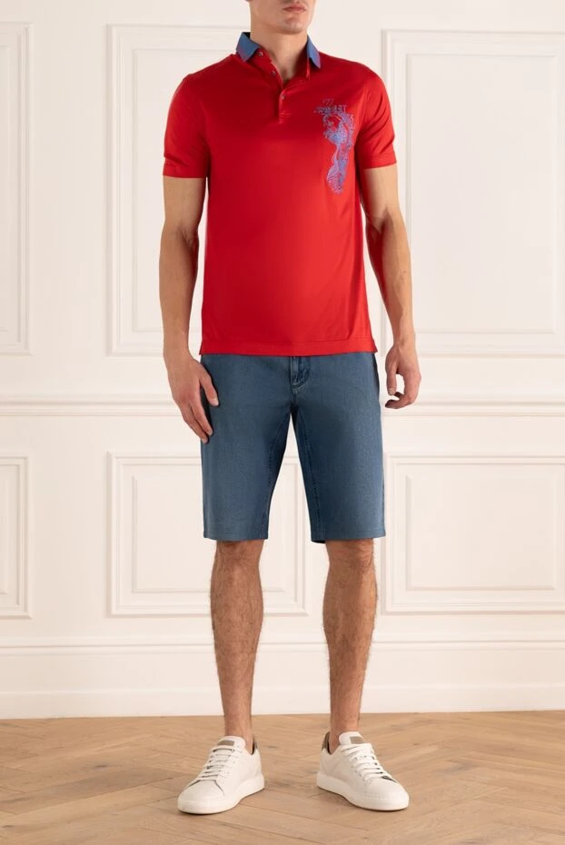 Zilli man cotton polo red for men buy with prices and photos 167687 - photo 2