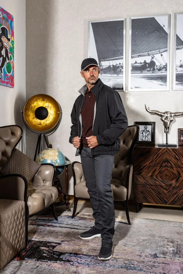 Loro Piana double-sided jacket made of smooth nylon and grey jersey 167736 - photo 3