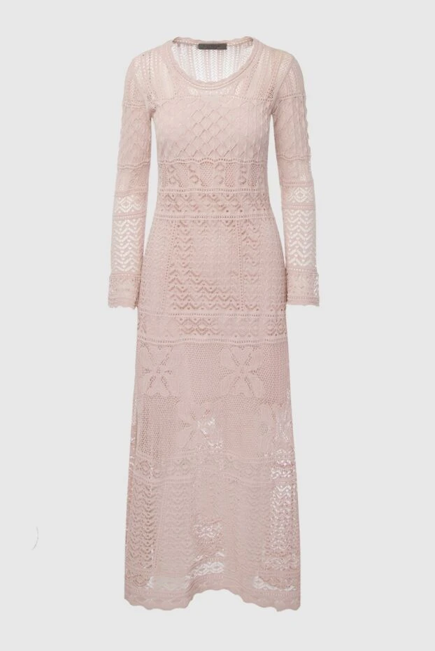 D.Exterior женские платье из хлопка и полиамида розовое женское купить с ценами и фото 167742 - фото 1