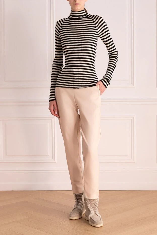 D.Exterior woman beige trousers for women 167762 - photo 2