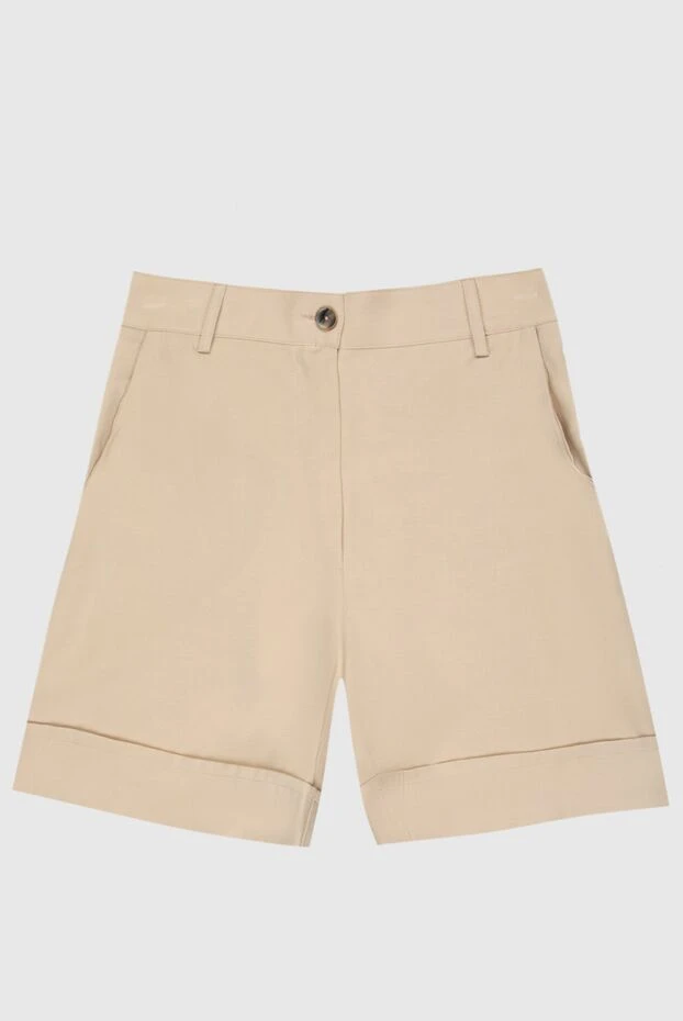 D.Exterior woman beige viscose shorts for women buy with prices and photos 167772 - photo 1