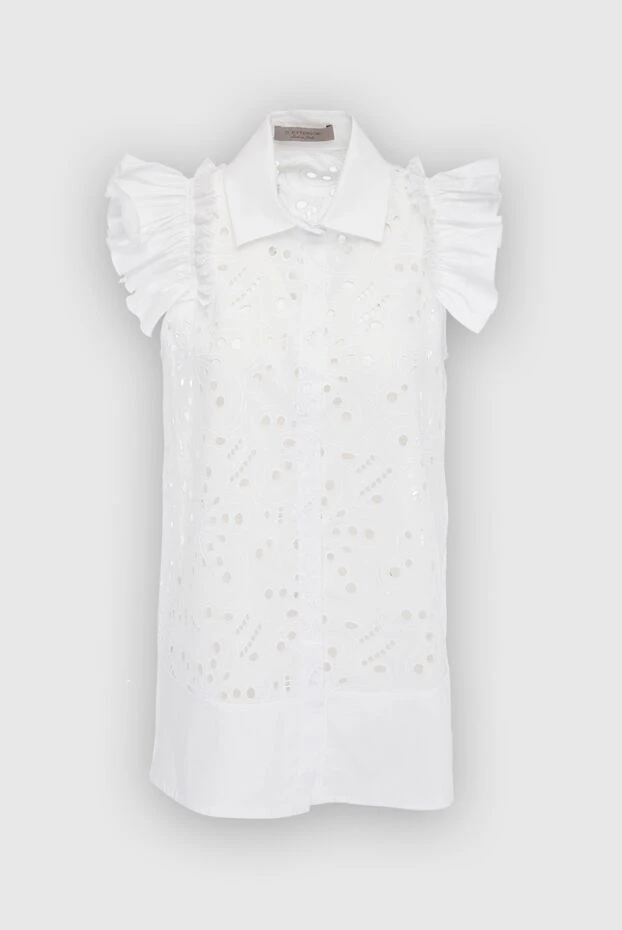 D.Exterior женские блуза из хлопка и полиэстера белая женская купить с ценами и фото 167773 - фото 1