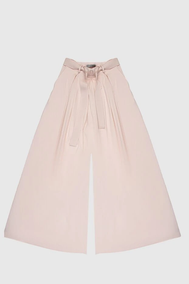 D.Exterior женские брюки из хлопка и полиамида розовые женские купить с ценами и фото 167777 - фото 1