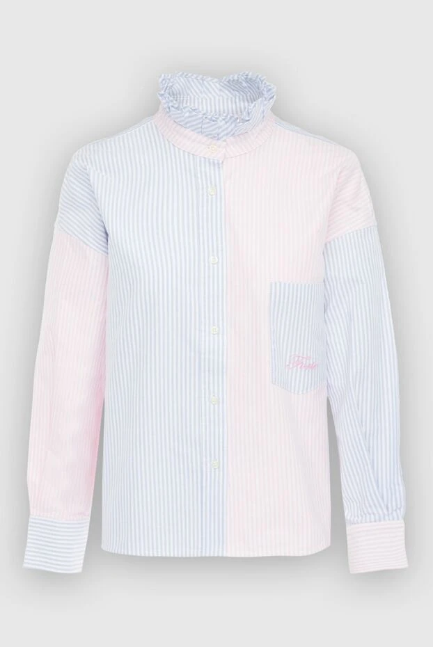 Forte dei Marmi Couture женские блуза из хлопка розовая женская купить с ценами и фото 167789 - фото 1