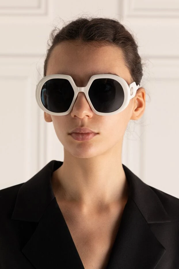 Dior жіночі окуляри з пластику білі жіночі купити фото з цінами 167859 - фото 2