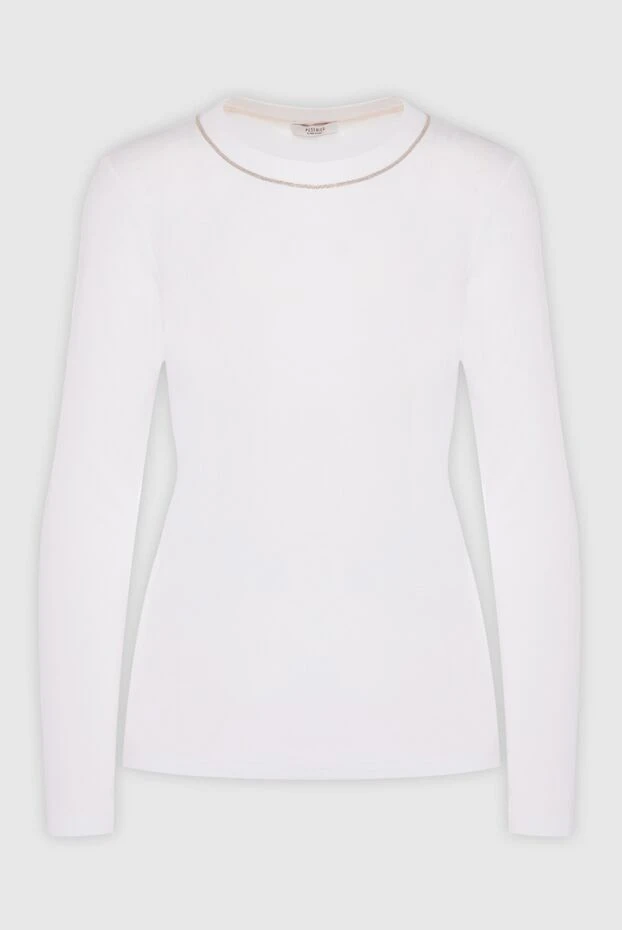 Peserico woman white cotton jumper for women buy with prices and photos 167902 - photo 1