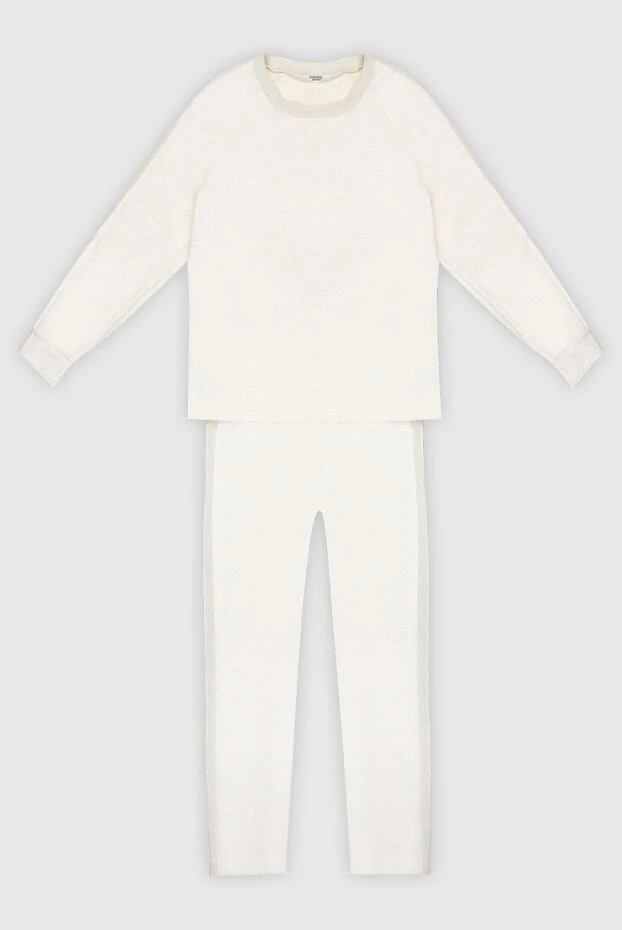 Peserico woman white women's walking suit made of cotton and elastane buy with prices and photos 167907 - photo 1