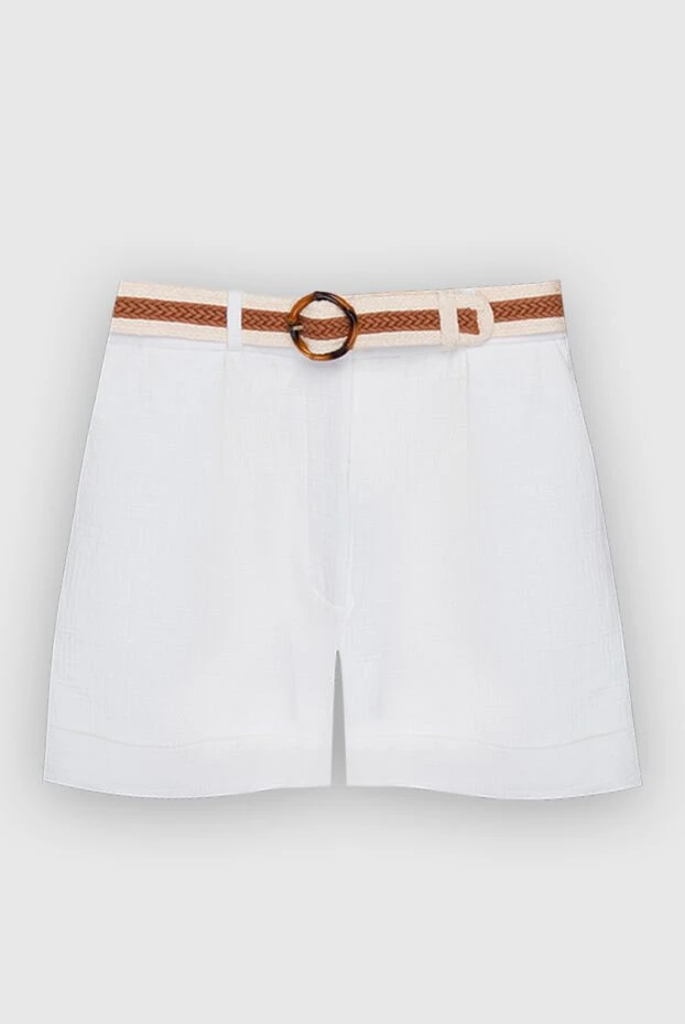 Zimmermann white cotton shorts for women 167920 - photo 1