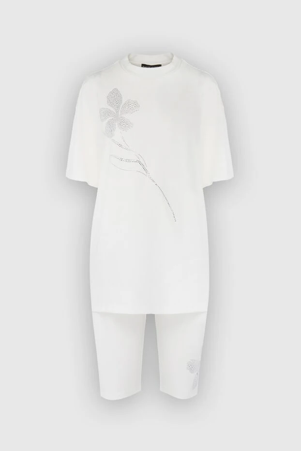 David Koma жіночі костюм прогулянковий з поліаміду та еластану білий жіночий купити фото з цінами 167957 - фото 1