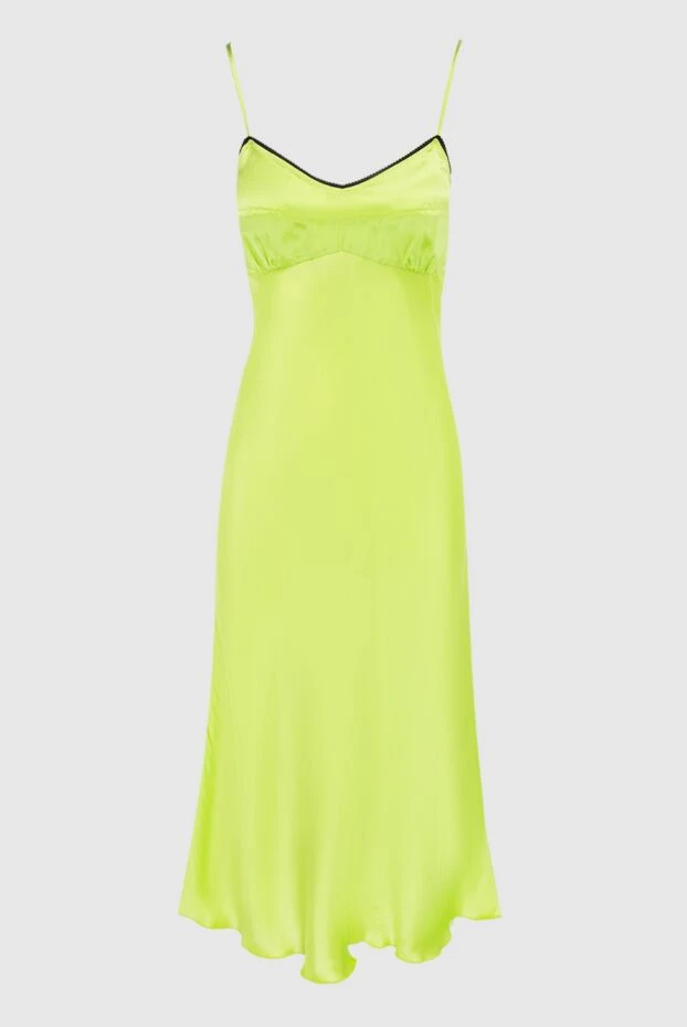 Erika Cavallini woman green viscose dress for women buy with prices and photos 167969 - photo 1