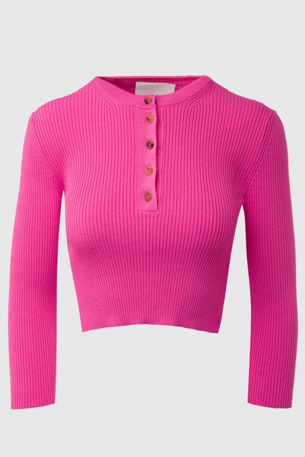 Erika Cavallini woman pink viscose and polyamide jumper for women buy with prices and photos 167977 - photo 1