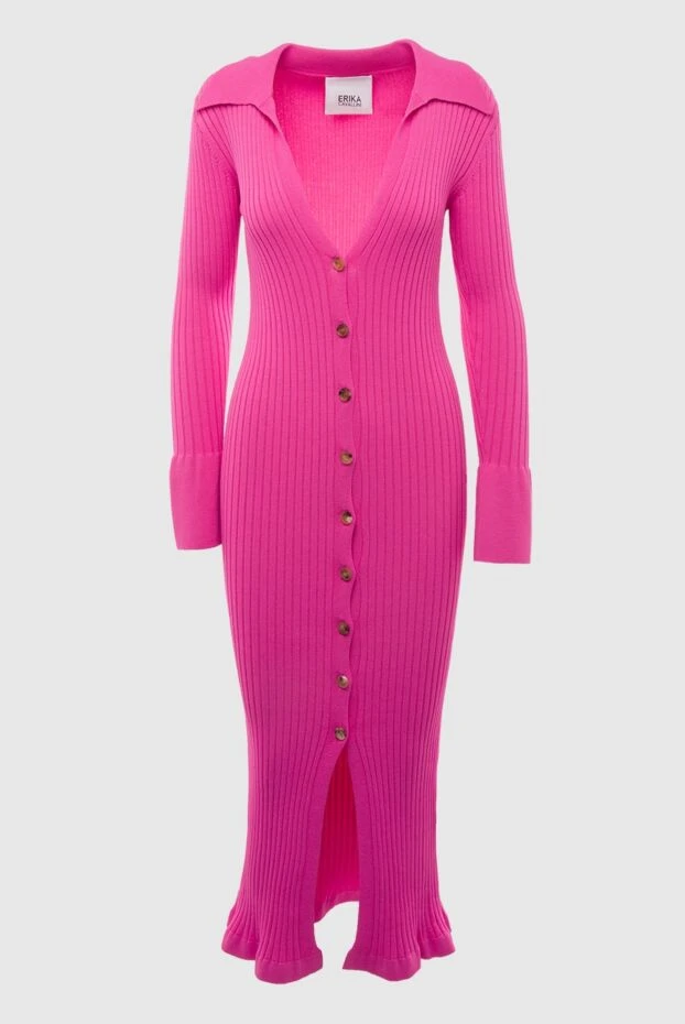Erika Cavallini woman pink viscose and polyamide dress for women buy with prices and photos 167978 - photo 1