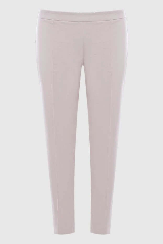 Loro Piana женские брюки из хлопка розовые женские купить с ценами и фото 167989 - фото 1