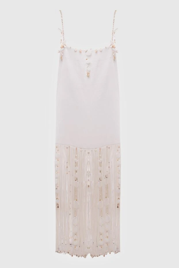 Zimmermann white linen dress for women 168067 - photo 1