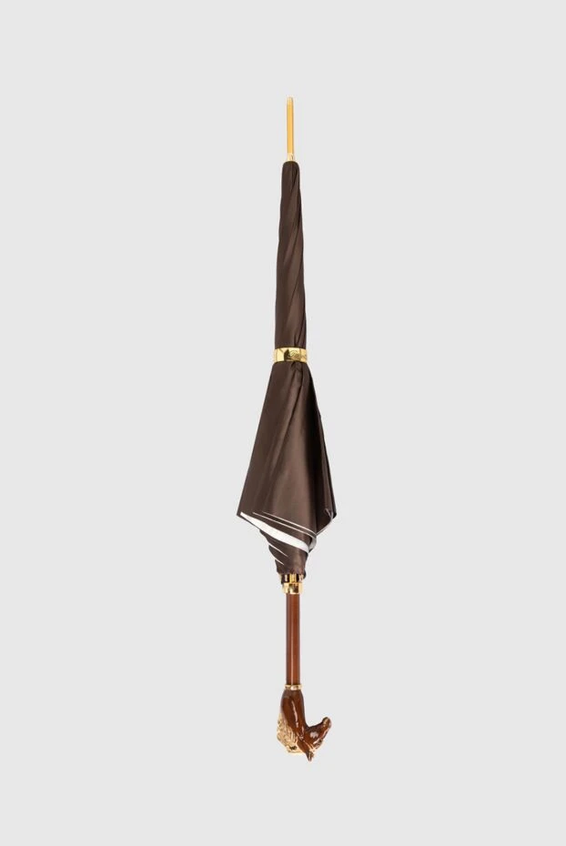 Pasotti brown polyester umbrella for women 168113 - photo 1