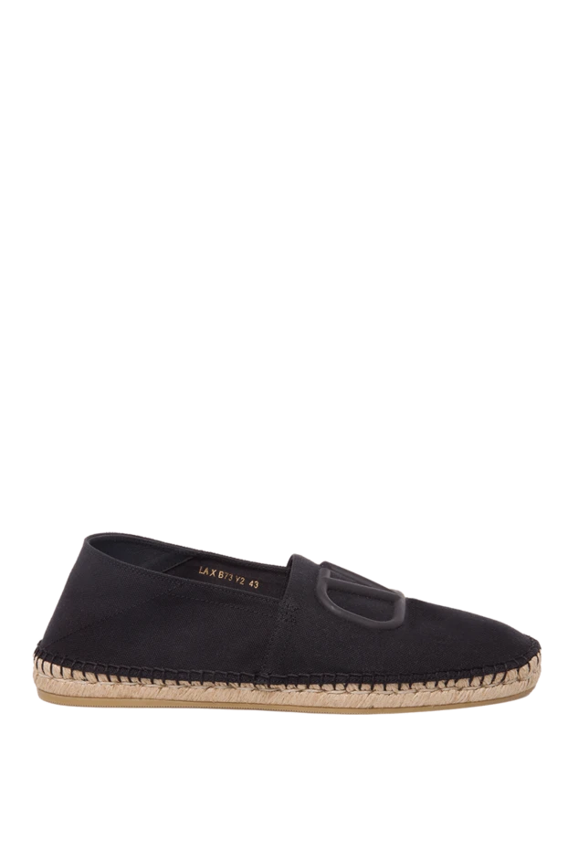 Valentino man espadrilles canvas black for men buy with prices and photos 168138 - photo 1