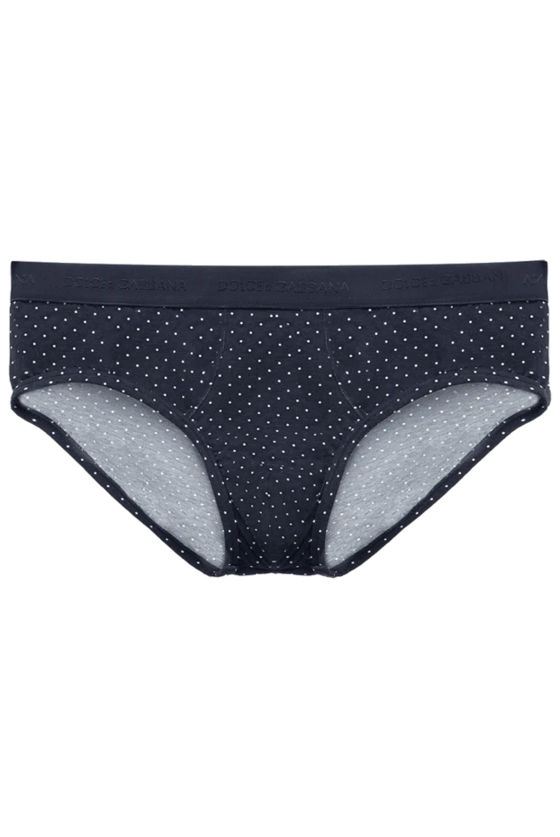 Dolce & Gabbana man briefs made of cotton and elastane, blue for men 168150 - photo 1