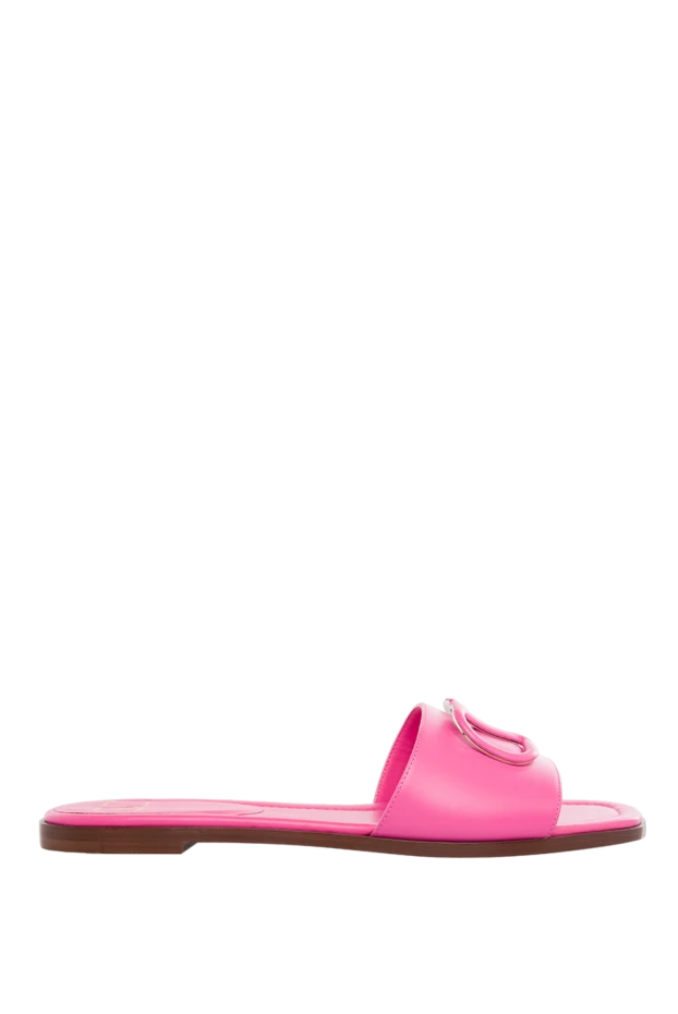 Valentino woman pink leather flip-flops for women buy with prices and photos 168165 - photo 1