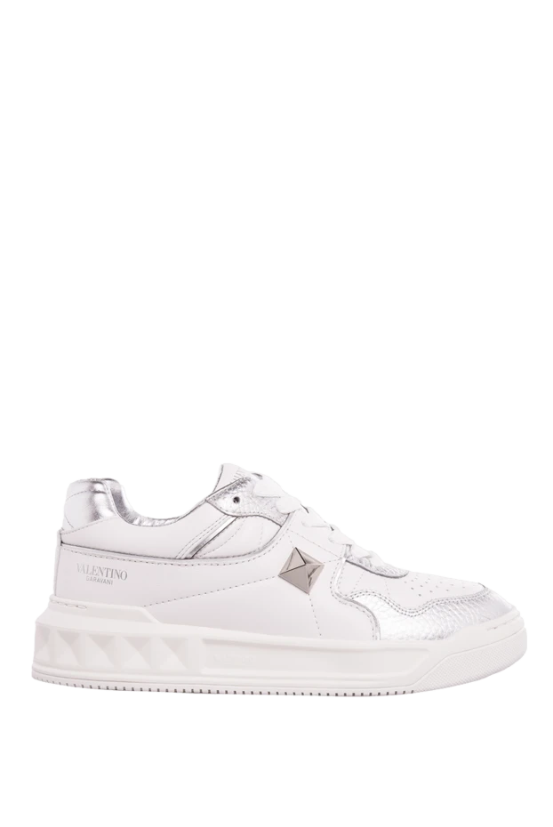 Valentino woman white leather sneakers for women buy with prices and photos 168168 - photo 1