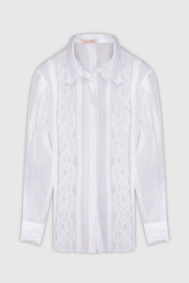 Valentino woman white cotton blouse for women buy with prices and photos 168172 - photo 1