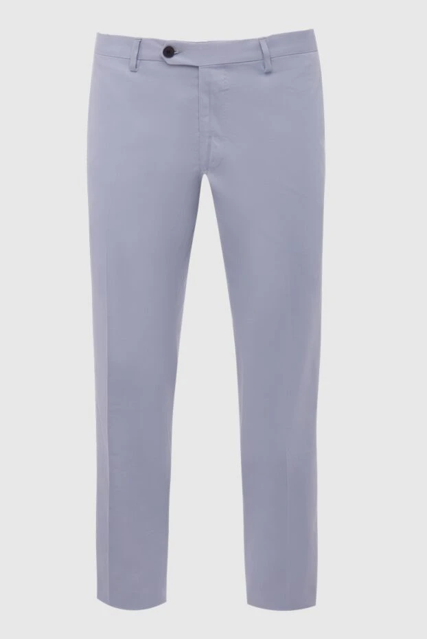 Cesare di Napoli мужские брюки фиолетовые мужские купить с ценами и фото 168182 - фото 1