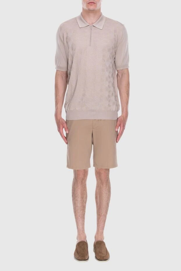 Cesare di Napoli man beige shorts for men buy with prices and photos 168207 - photo 2