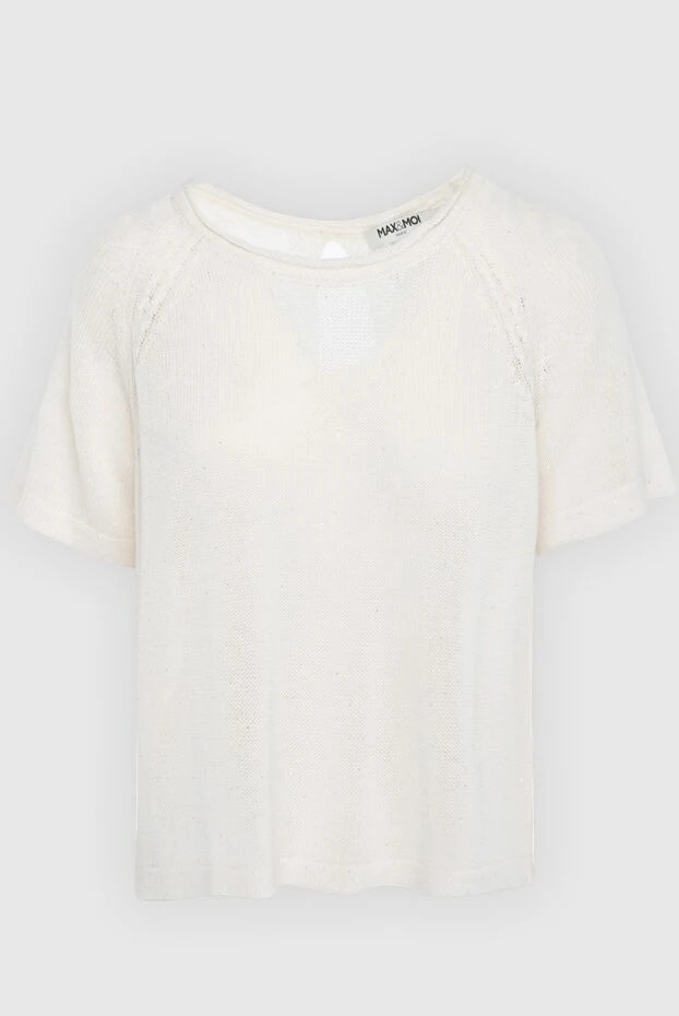 Max&Moi woman white linen and silk blouse for women buy with prices and photos 168219 - photo 1