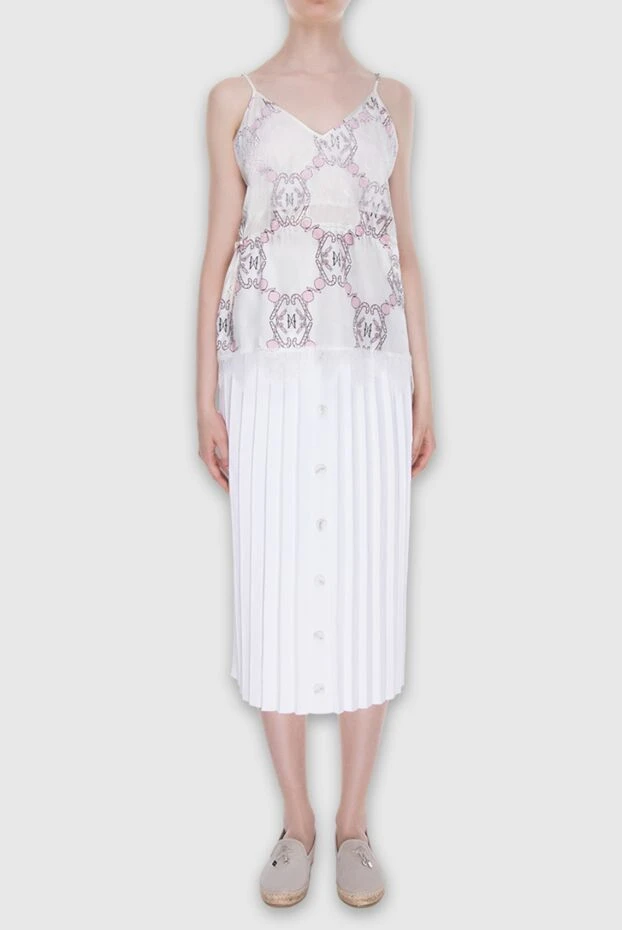 Max&Moi жіночі топ з шовку та еластану білий жіночий купити фото з цінами 168222 - фото 2
