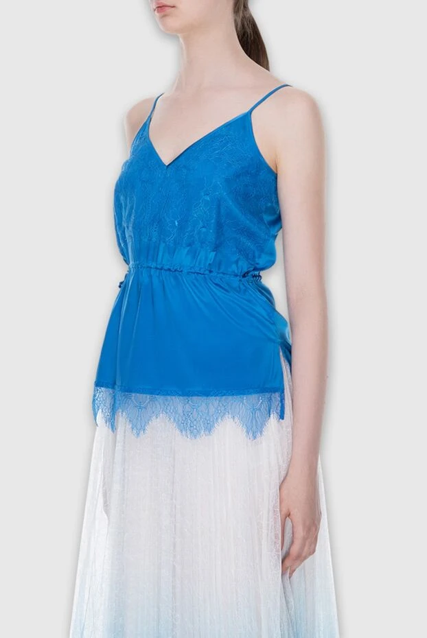 Area woman blue cotton dress for women 168267 - photo 3